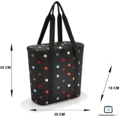 Reisenthel Thermoshopper Koeltas - 15L - Dots Zwart 17 Reisenthel Thermoshopper Koeltas - 15L - Dots Zwart -Buiten Kamperen 1200x1159 2