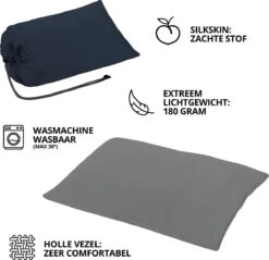 Dutch Mountains Slaapzak Goeree XL - Kussen 25x15cm - 220x90cm Katoenen Slaapzak - Tochtstrip 13 Dutch Mountains Slaapzak Goeree XL - Kussen 25x15cm - 220x90cm Katoenen Slaapzak - Tochtstrip -Buiten Kamperen 1200x1163 6