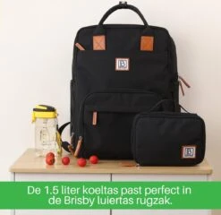 Brisby 4 Laags Geïsoleerde Koeltas - Lunchtas 1.5 Liter - Zwart 13 Brisby 4 Laags Geïsoleerde Koeltas - Lunchtas 1.5 Liter - Zwart -Buiten Kamperen 1200x1167 5
