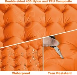 LVNRIDS Isomat, Zelfopblazend, Ultralicht, Luchtmatras, Camping, Zelfopblaasbaar, Opblaasbaar Matras, 3,9 Inch Dik, Met Voetperspomp En Kussen, Voor Camping, Reizen, Outdoor, Wandelen, Strand, Oranje 12 LVNRIDS Isomat, Zelfopblazend, Ultralicht, Luchtmatras, Camping, Zelfopblaasbaar, Opblaasbaar Matras, 3,9 Inch Dik, Met Voetperspomp En Kussen, Voor Camping, Reizen, Outdoor, Wandelen, Strand, Oranje -Buiten Kamperen 1200x1170 1