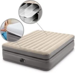 Intex Prime Comfort - Luchtbed - 2-Persoons - 152x203x51 Cm (BxLxH) - Grijs - Met Ingebouwde Motorpomp 17 Intex Prime Comfort - Luchtbed - 2-Persoons - 152x203x51 Cm (BxLxH) - Grijs - Met Ingebouwde Motorpomp -Buiten Kamperen 1200x1170