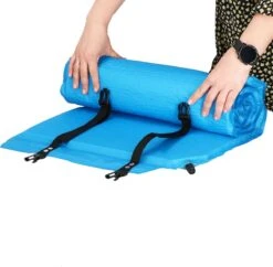Springos Slaapmat | Zelfopblazend | 186 Cm | Inclusief Hoes & Hoofdkussen | Lichtblauw -Buiten Kamperen 1200x1176 11