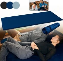 HikeMeister- Slaapmat - 200x 66 X 10 Cm - Zelfopblazend - 1 Persoons - Blauw -Buiten Kamperen 1200x1176 12