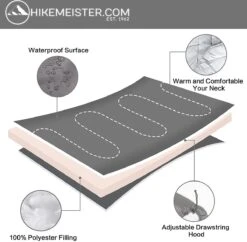 Meisterhome® Mummy Slaapzak - Kamperen - Antraciet - Ca. 220 X 75 Cm - Incl. Draagtas 7 Meisterhome® Mummy Slaapzak - Kamperen - Antraciet - Ca. 220 X 75 Cm - Incl. Draagtas -Buiten Kamperen 1200x1176 9