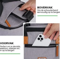 Brisby 4 Laags Geïsoleerde Koeltas - Boodschappentas 21 Liter - Grijs -Buiten Kamperen 1200x1182 16