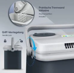 Tillvex- Koelbox, Coolbox, 32 Liter, Grijs -Buiten Kamperen 1200x1189 12