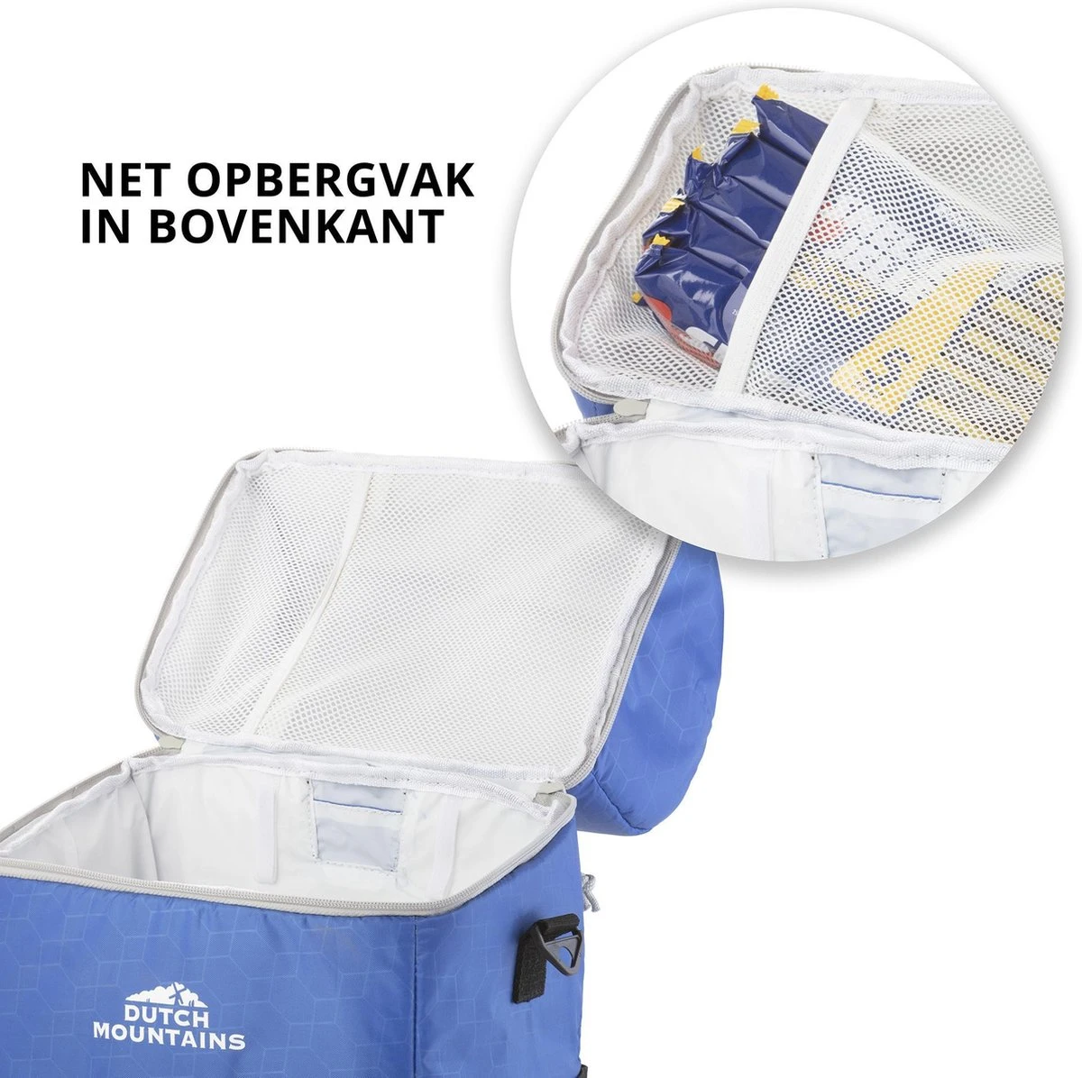 Dutch Mountains Koeltas Rugzak | Cooler Backpack 20 Liter | Picknicktas | Lunchtas | Koelrugzak | Strandtas | Blauw 8 Dutch Mountains Koeltas Rugzak | Cooler Backpack 20 Liter | Picknicktas | Lunchtas | Koelrugzak | Strandtas | Blauw - Afbeelding 8
