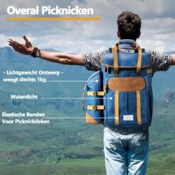 Cabinmax Koeltas - Koelrugzak - Picknick - Picknicktas Met Flessenhouder - Koelrugtas 24L - Olive Green 12 Cabinmax Koeltas - Koelrugzak - Picknick - Picknicktas Met Flessenhouder - Koelrugtas 24L - Olive Green -Buiten Kamperen 1200x1198 19