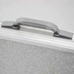 Aluminium Kampeertafel 120x60cm - Campingtafel Inklapbaar - 3-voudig Verstelbare Vouwtafel Grijs 8 Aluminium Kampeertafel 120x60cm - Campingtafel Inklapbaar - 3-voudig Verstelbare Vouwtafel Grijs -Buiten Kamperen 1200x1198 6