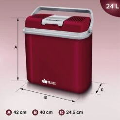 Tillvex- Koelbox, Coolbox, 24 Liter, Rood 13 Tillvex- Koelbox, Coolbox, 24 Liter, Rood -Buiten Kamperen 1200x1199 5