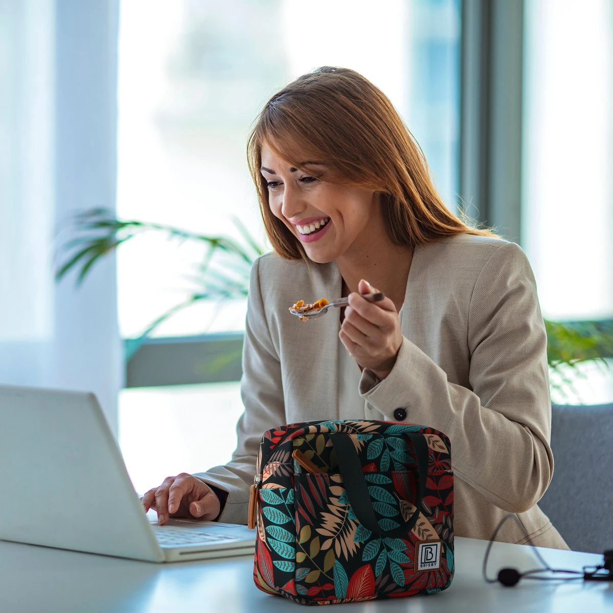 Brisby 4 Laags Geïsoleerde Koeltas - Lunchtas 4 Liter - Jungle 3 Brisby 4 Laags Geïsoleerde Koeltas - Lunchtas 4 Liter - Jungle - Afbeelding 3
