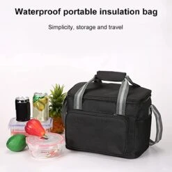 IBright Koeltas Opvouwbaar 15 Liter - 4 Laags Geïsoleerde Lunchtas - Waterdicht - Zwart 11 IBright Koeltas Opvouwbaar 15 Liter - 4 Laags Geïsoleerde Lunchtas - Waterdicht - Zwart -Buiten Kamperen 1200x1200 1026