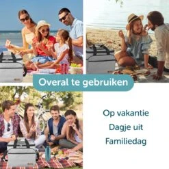 ForDig Koeltas XL Grijs (30 Liter) - Gemaakt Van 600D Polyester Met PEVA-Voering - Ruimte Voor 40 Blikjes Of 20 Halve Liter Flessen - Opvouwbaar Koel Tas Met Easy-Acces Flap - Ruimte Voor Bestek - Picknick Cool Bag - Coolerbag - Grote Cooler 10 ForDig Koeltas XL Grijs (30 Liter) - Gemaakt Van 600D Polyester Met PEVA-Voering - Ruimte Voor 40 Blikjes Of 20 Halve Liter Flessen - Opvouwbaar Koel Tas Met Easy-Acces Flap - Ruimte Voor Bestek - Picknick Cool Bag - Coolerbag - Grote Cooler -Buiten Kamperen 1200x1200 1060