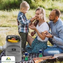Needventure Koeltas - Lunchtas - Koelrugtas - Picknicktas - 20 Liter - Flessenhouder - Bieropener - Grijs 12 Needventure Koeltas - Lunchtas - Koelrugtas - Picknicktas - 20 Liter - Flessenhouder - Bieropener - Grijs -Buiten Kamperen 1200x1200 1078