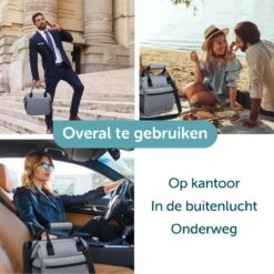 ForDig Lunchtas Grijs - Koeltas Gemaakt Van 600D Polyester Met PEVA-Voering - Ruimte Voor Lunchtrommel / Snacks / Blikjes - Koel Tas Met Mesh Opbergruimtes En Ruimte Voor Bestek - Lunch Tas Cool Bag - Coolerbag - Kleine Cooler 11 ForDig Lunchtas Grijs - Koeltas Gemaakt Van 600D Polyester Met PEVA-Voering - Ruimte Voor Lunchtrommel / Snacks / Blikjes - Koel Tas Met Mesh Opbergruimtes En Ruimte Voor Bestek - Lunch Tas Cool Bag - Coolerbag - Kleine Cooler -Buiten Kamperen 1200x1200 1094