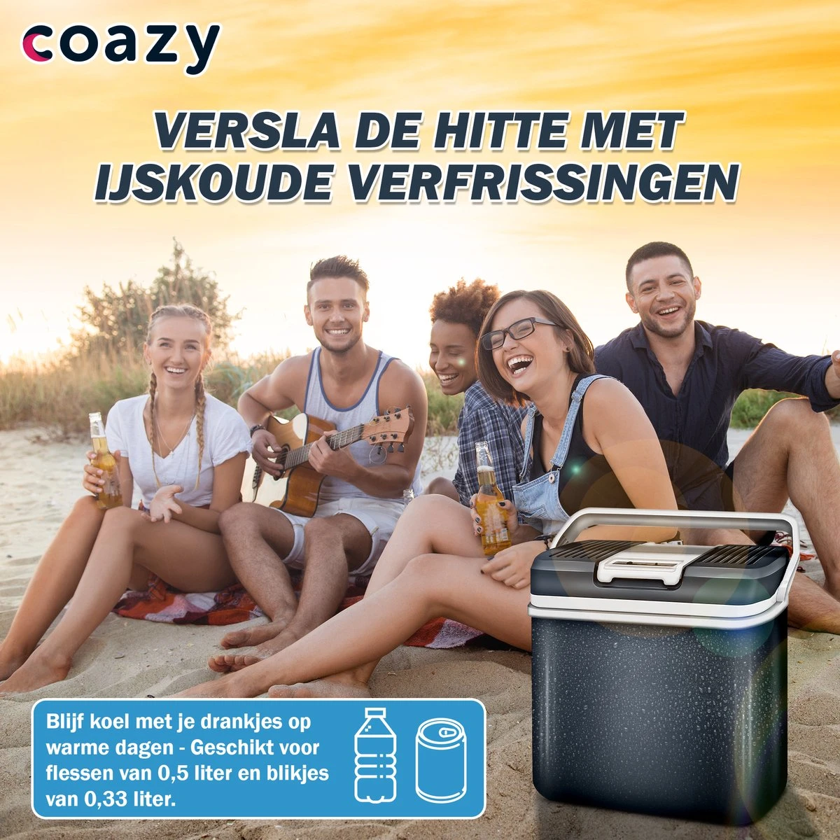 Koelbox 24L Met ECO Modus Voor Auto & Camping - Frigobox Elektrisch 24 Liter Met 12v 230 Volt - Verkoelt En Verwamt - MiniBar - Mini Koelkast 7 Koelbox 24L Met ECO Modus Voor Auto & Camping - Frigobox Elektrisch 24 Liter Met 12v 230 Volt - Verkoelt En Verwamt - MiniBar - Mini Koelkast - Afbeelding 7