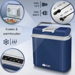 Tillvex- Koelbox, Coolbox, 24 Liter, Blauw 13 Tillvex- Koelbox, Coolbox, 24 Liter, Blauw -Buiten Kamperen 1200x1200 1123