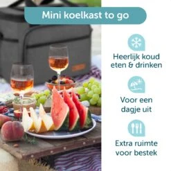ForDig Koeltas L Zwart (15 Liter) - Gemaakt Van 600D Polyester Met PEVA-Voering - Ruimte Voor 20 Blikjes Of 10 Halve Liter Flessen - Opvouwbaar Koel Tas Met Easy-Acces Flap - Ruimte Voor Bestek - Picknick Cool Bag - Coolerbag - Grote Cooler 9 ForDig Koeltas L Zwart (15 Liter) - Gemaakt Van 600D Polyester Met PEVA-Voering - Ruimte Voor 20 Blikjes Of 10 Halve Liter Flessen - Opvouwbaar Koel Tas Met Easy-Acces Flap - Ruimte Voor Bestek - Picknick Cool Bag - Coolerbag - Grote Cooler -Buiten Kamperen 1200x1200 1126