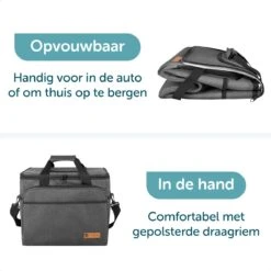 ForDig Koeltas XL Zwart (30 Liter) - Gemaakt Van 600D Polyester Met PEVA-Voering - Ruimte Voor 40 Blikjes Of 20 Halve Liter Flessen - Opvouwbaar Koel Tas Met Easy-Acces Flap - Ruimte Voor Bestek - Picknick Cool Bag - Coolerbag - Grote Cooler 12 ForDig Koeltas XL Zwart (30 Liter) - Gemaakt Van 600D Polyester Met PEVA-Voering - Ruimte Voor 40 Blikjes Of 20 Halve Liter Flessen - Opvouwbaar Koel Tas Met Easy-Acces Flap - Ruimte Voor Bestek - Picknick Cool Bag - Coolerbag - Grote Cooler -Buiten Kamperen 1200x1200 1156