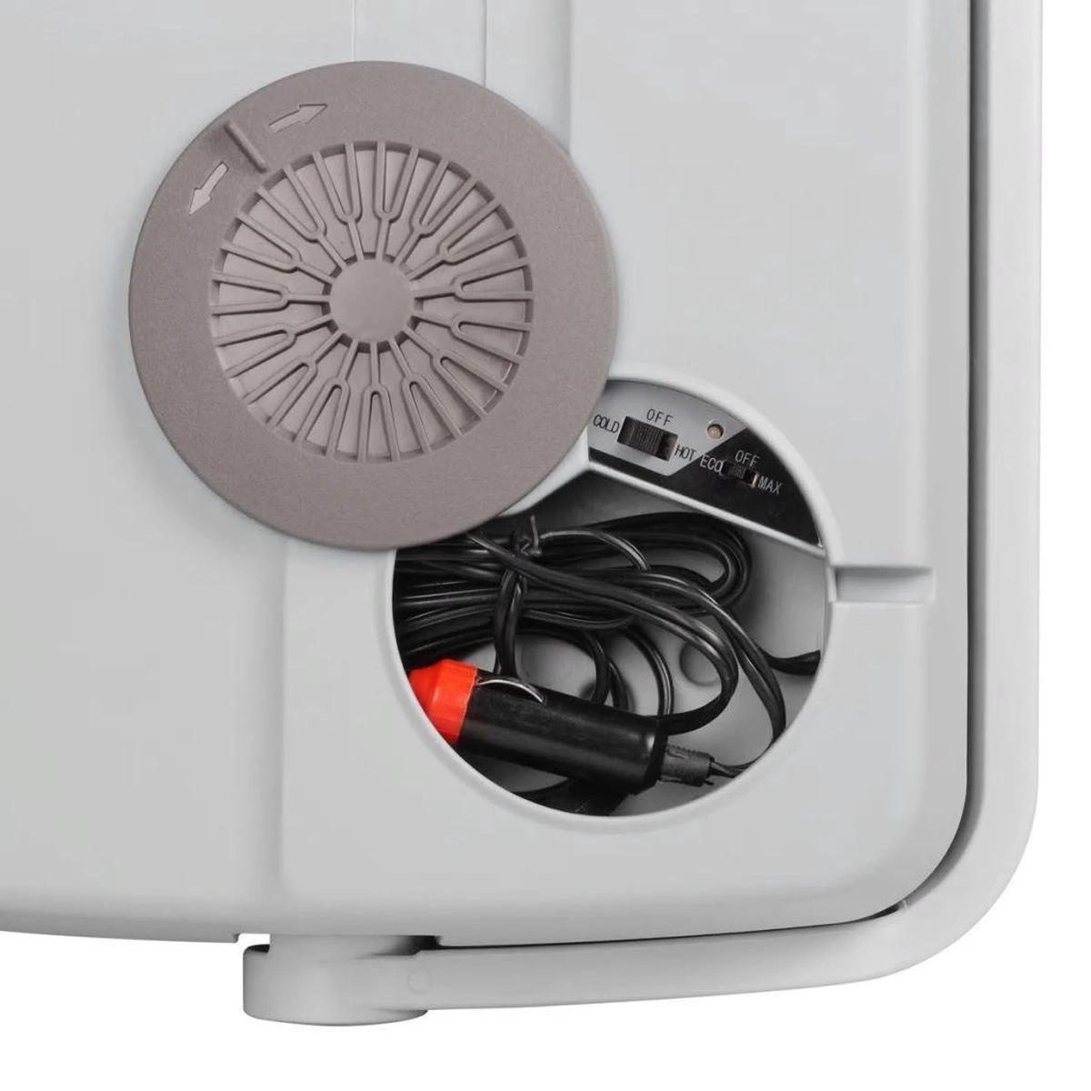 Tristar KB-7532 Koelbox 26 Liter - Koelbox Elektrisch - 12v Autolader En 230v Stopcontact - Koelt & Verwarmt - Grijs 6 Tristar KB-7532 Koelbox 26 Liter - Koelbox Elektrisch - 12v Autolader En 230v Stopcontact - Koelt & Verwarmt - Grijs - Afbeelding 6