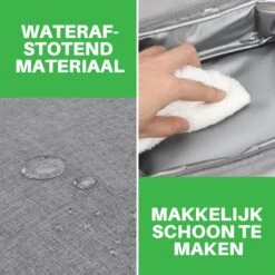 Brisby 4 Laags Geïsoleerde Koeltas - Lunchtas 1.5 Liter - Lichtgrijs -Buiten Kamperen 1200x1200 1249