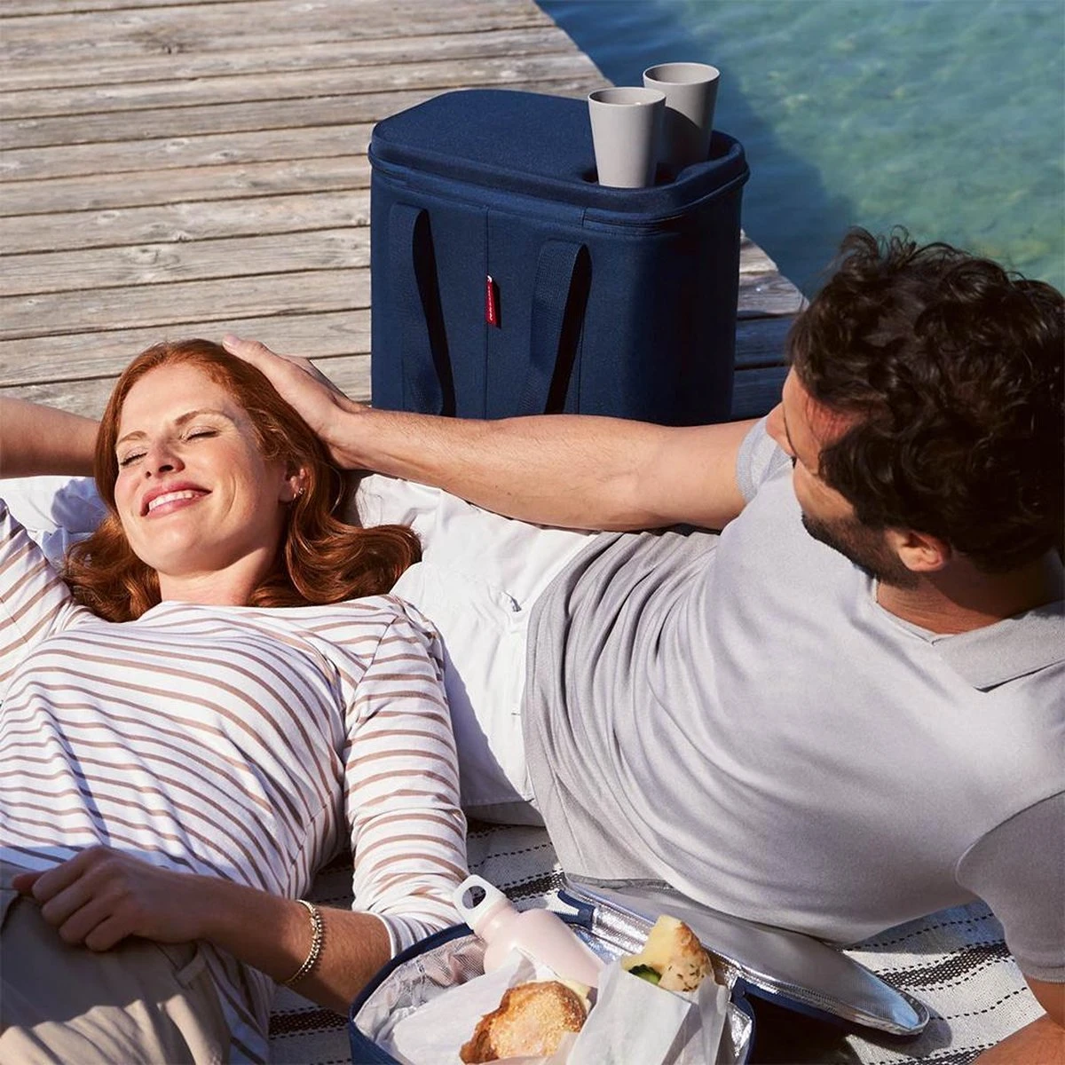 Reisenthel Coolerbag XL Koeltas - 30L - Navy Blauw 4 Reisenthel Coolerbag XL Koeltas - 30L - Navy Blauw - Afbeelding 4