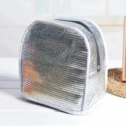 Lunch Bag - Zwart/Wit | Koeltas | Polyester / Nylon | 23x15x20 Cm | Fashion Favorite -Buiten Kamperen 1200x1200 1301