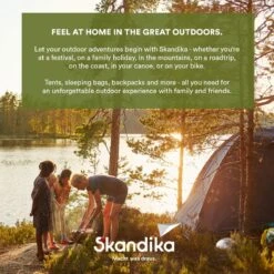 Skandika Montana 8 Tent – Tunneltenten – 8 Persoons Tent – Campingtent – 200 Cm Stahoogte – 2-4 Slaapcabines - Muggengaas – Familietent – 4 Ingangen – 700 X 310 X 200 Cm (L X B X H) - 5000 Mm Waterkolom – Outdoor, Camping – Kamperen – Blauw 13 Skandika Montana 8 Tent – Tunneltenten – 8 Persoons Tent – Campingtent – 200 Cm Stahoogte – 2-4 Slaapcabines - Muggengaas – Familietent – 4 Ingangen – 700 X 310 X 200 Cm (L X B X H) - 5000 Mm Waterkolom – Outdoor, Camping – Kamperen – Blauw -Buiten Kamperen 1200x1200 132