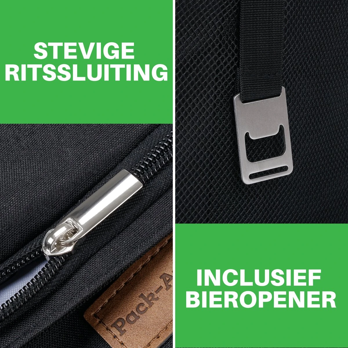 Packaway 4 Laags Geïsoleerde Koeltas - Lunchtas 40 Liter - Zwart 10 Packaway 4 Laags Geïsoleerde Koeltas - Lunchtas 40 Liter - Zwart - Afbeelding 10