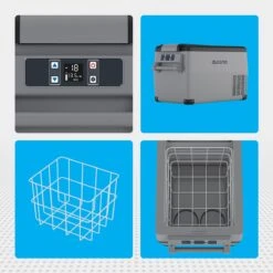 Auronic Elektrische Koelbox - 30.4L - Compressor - 12V En 240V - Grijs 14 Auronic Elektrische Koelbox - 30.4L - Compressor - 12V En 240V - Grijs -Buiten Kamperen 1200x1200 1415