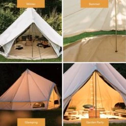 Skandika Tipii 400 Canvas Tent – Tipi-tenten – 8 Persoons Familietent - Campingtent – Muggengaas – 250 Cm Stahoogte – 400 Cm Diameter – 4000 Mm Waterkolom – Indische Tent, Partytent, Festivaltent – Outdoor, Camping, Tuin – Kamperen – Wit 14 Skandika Tipii 400 Canvas Tent – Tipi-tenten – 8 Persoons Familietent - Campingtent – Muggengaas – 250 Cm Stahoogte – 400 Cm Diameter – 4000 Mm Waterkolom – Indische Tent, Partytent, Festivaltent – Outdoor, Camping, Tuin – Kamperen – Wit -Buiten Kamperen 1200x1200 147