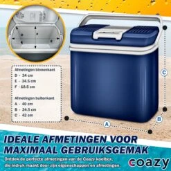 Coazy Koelbox 24L Elektrisch 12v 230 Volt - Met ECO Modus Voor Auto & Camping - Elektrische Frigobox Klein - Verkoelt En Verwarmt - Eco Modus - MiniBar - Electrische Mini Koelkast 11 Coazy Koelbox 24L Elektrisch 12v 230 Volt - Met ECO Modus Voor Auto & Camping - Elektrische Frigobox Klein - Verkoelt En Verwarmt - Eco Modus - MiniBar - Electrische Mini Koelkast -Buiten Kamperen 1200x1200 1514
