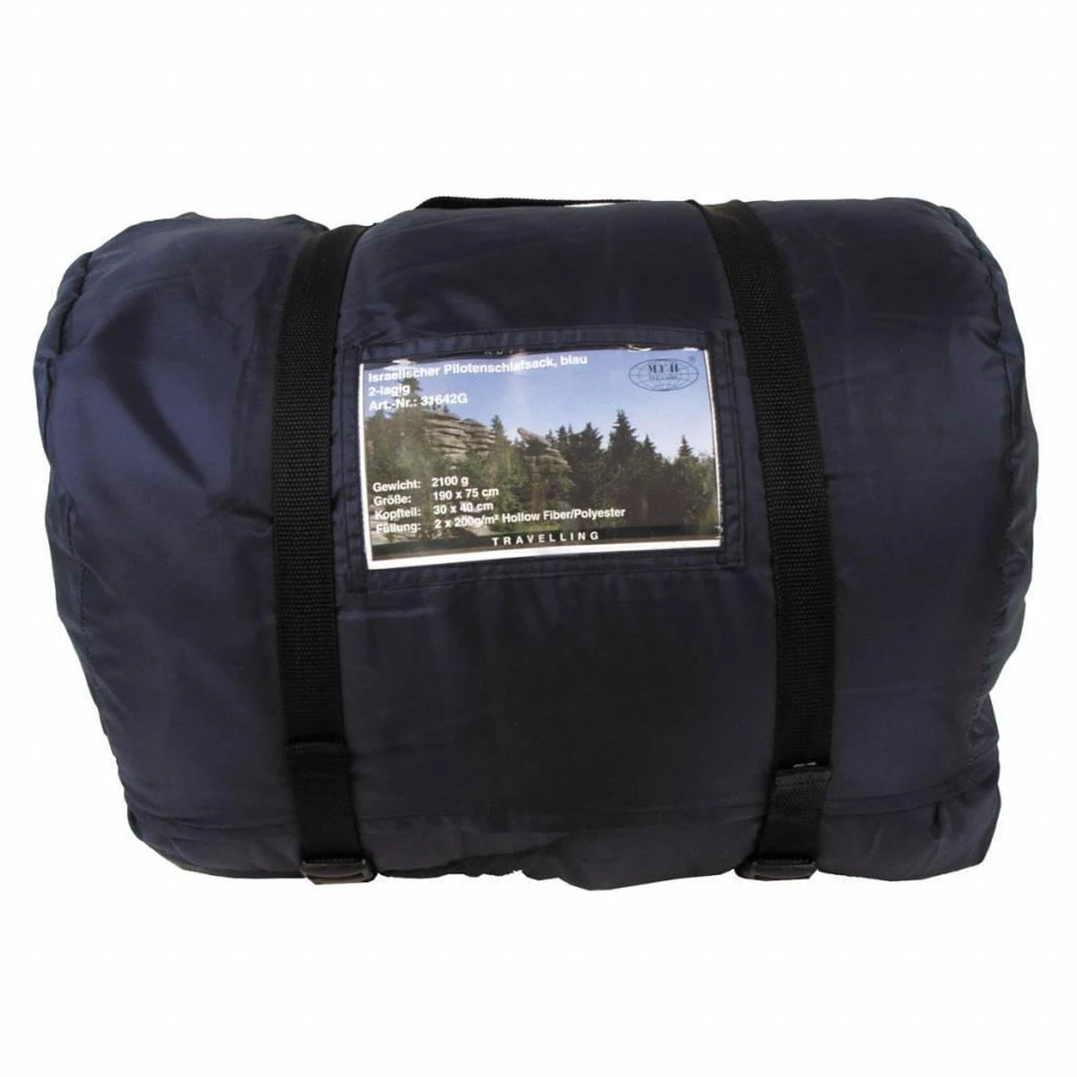 MFH - Pilotenslaapzak Blauw 2-laags 2 MFH - Pilotenslaapzak Blauw 2-laags - Afbeelding 2