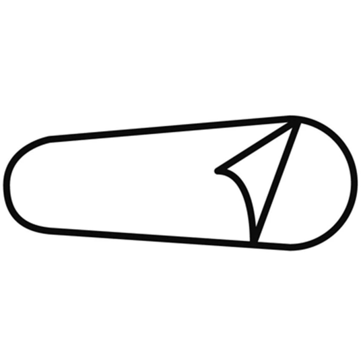 Travelsafe Cotton Inlet Mummy Slaapzak - Wit 3 Travelsafe Cotton Inlet Mummy Slaapzak - Wit - Afbeelding 3