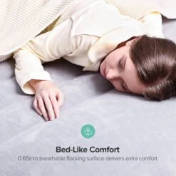 Sable Luxe Queen Size 2 Persoons Luchtmatras Met Ingebouwd Kussen, Opblaasbaar Luchtbed Met Ingebouwde Elektrische Pomp Voor Kamperen, Reizen Of Overnachtende Gasten Of Festival 9 Sable Luxe Queen Size 2 Persoons Luchtmatras Met Ingebouwd Kussen, Opblaasbaar Luchtbed Met Ingebouwde Elektrische Pomp Voor Kamperen, Reizen Of Overnachtende Gasten Of Festival -Buiten Kamperen 1200x1200 178