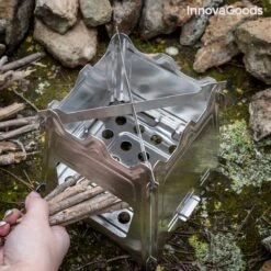 Innovagoods INKLAPBARE STALEN CAMPINGOVEN FLAMET - Camping Oven - Mini Oven - Camping Oventje - Oventje Camping - Mini Oven Vrijstaand - Mini Oventje 13 Innovagoods INKLAPBARE STALEN CAMPINGOVEN FLAMET - Camping Oven - Mini Oven - Camping Oventje - Oventje Camping - Mini Oven Vrijstaand - Mini Oventje -Buiten Kamperen 1200x1200 1937