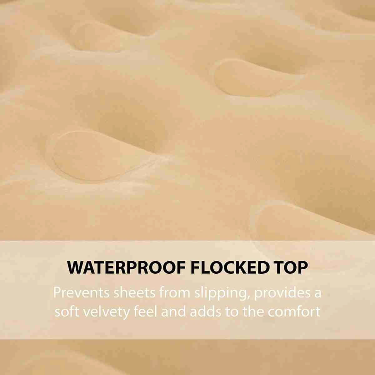 Merkloos Avenli 88030 Hoog Verhoogd Gevlokt Luchtbed | Queensize | Ingebouwde Pompen | Snelle En Gemakkelijke Inflatie 3 Merkloos Avenli 88030 Hoog Verhoogd Gevlokt Luchtbed | Queensize | Ingebouwde Pompen | Snelle En Gemakkelijke Inflatie - Afbeelding 3