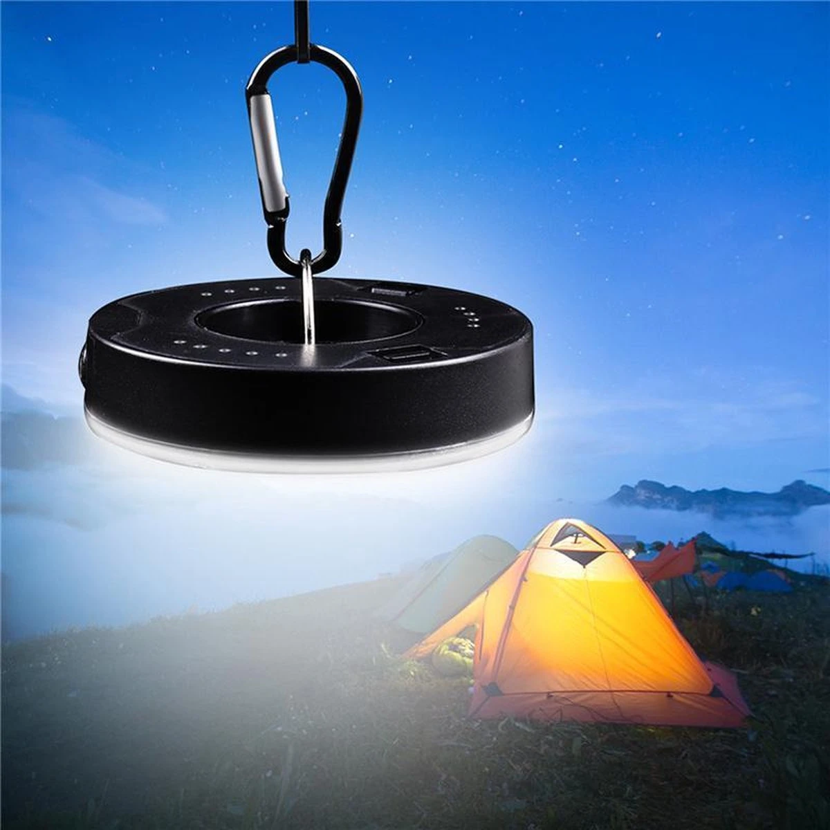 Camping LED Licht • Wit • Tentlamp • Fel • Kamperen • Tent Verlichting • Haak • Sterk Licht • Camping 1 Camping LED Licht • Wit • Tentlamp • Fel • Kamperen • Tent Verlichting • Haak • Sterk Licht • Camping