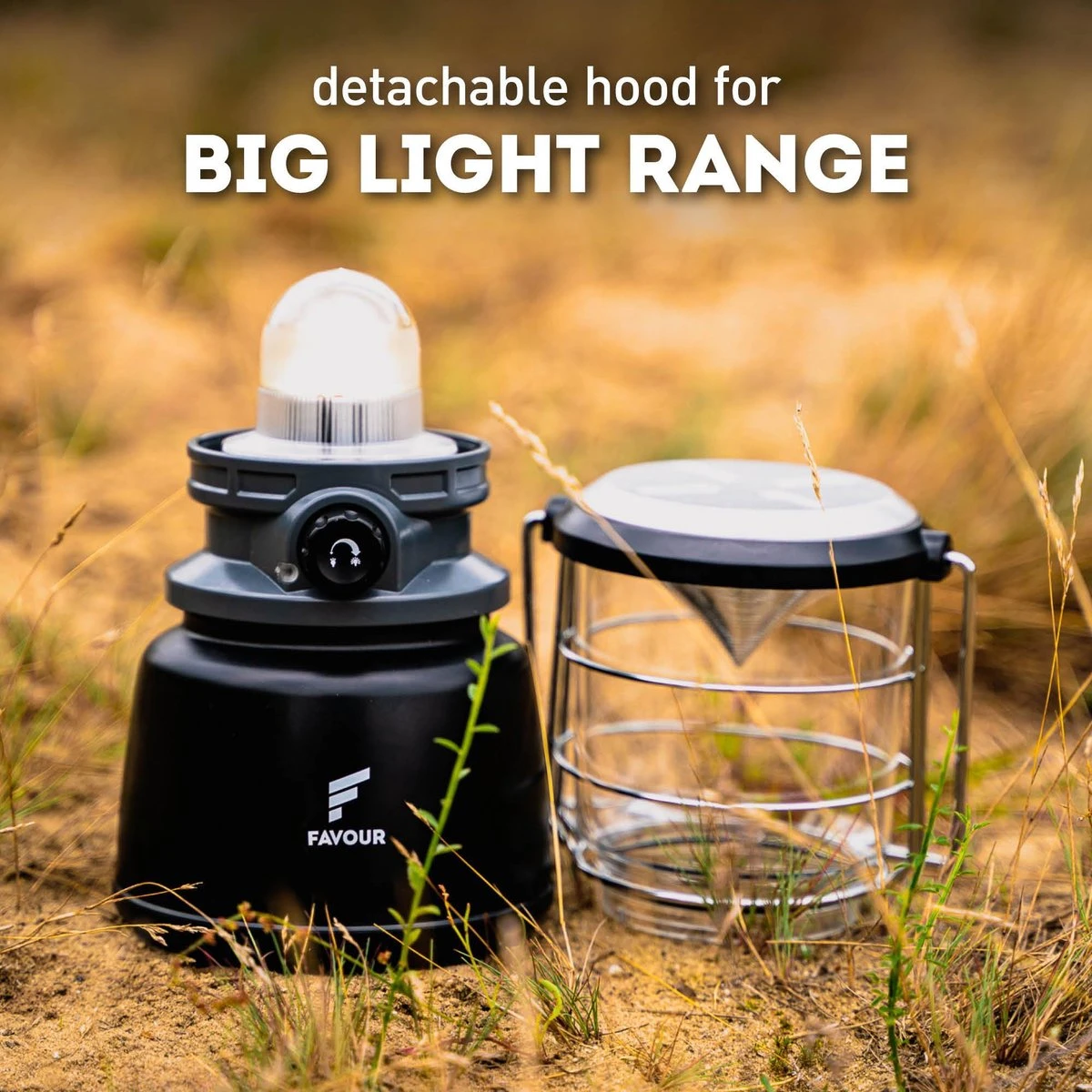 Favour L0944 Retro LED Lantaarn Hoog Vermogen 1300 Lumen, Vintage Design, Tuinlantaarn, Camping Lamp, Stormlantaarn Kleurtemperatuur Instelbaar Warm Wit Tot Koel Wit, Traploos Dimbaar Incl. Kaarslichtstand 5 Favour L0944 Retro LED Lantaarn Hoog Vermogen 1300 Lumen, Vintage Design, Tuinlantaarn, Camping Lamp, Stormlantaarn Kleurtemperatuur Instelbaar Warm Wit Tot Koel Wit, Traploos Dimbaar Incl. Kaarslichtstand - Afbeelding 5