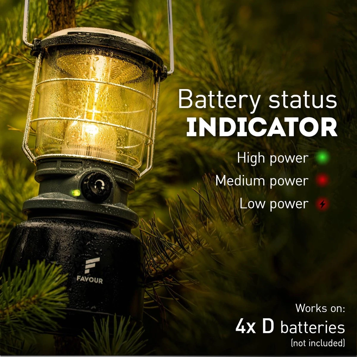 Favour L0944 Retro LED Lantaarn Hoog Vermogen 1300 Lumen, Vintage Design, Tuinlantaarn, Camping Lamp, Stormlantaarn Kleurtemperatuur Instelbaar Warm Wit Tot Koel Wit, Traploos Dimbaar Incl. Kaarslichtstand 8 Favour L0944 Retro LED Lantaarn Hoog Vermogen 1300 Lumen, Vintage Design, Tuinlantaarn, Camping Lamp, Stormlantaarn Kleurtemperatuur Instelbaar Warm Wit Tot Koel Wit, Traploos Dimbaar Incl. Kaarslichtstand - Afbeelding 8