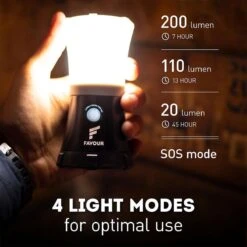 Favour L0717 Camping Lamp Oplaadbaar LED, 200 Lumen, IPX7 Waterdicht, Drijvend, Schokbestendig, Draagbare Kampeerlamp, Tentlamp, Vislamp, Geïntegreerde Oplaadbare Batterij 15 Favour L0717 Camping Lamp Oplaadbaar LED, 200 Lumen, IPX7 Waterdicht, Drijvend, Schokbestendig, Draagbare Kampeerlamp, Tentlamp, Vislamp, Geïntegreerde Oplaadbare Batterij -Buiten Kamperen 1200x1200 2104