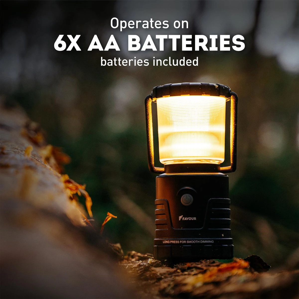 Favour L1061 Camping Lamp LED, 875 Lumen, IP64, Waterdicht, Draagbare Kampeerlamp, Tentlamp, Schokbestendig, 4 Verschillende Lichtmodi Incl Kaarslicht-modus, Afneembaar Deksel, Handig & Compact Formaat 5 Favour L1061 Camping Lamp LED, 875 Lumen, IP64, Waterdicht, Draagbare Kampeerlamp, Tentlamp, Schokbestendig, 4 Verschillende Lichtmodi Incl Kaarslicht-modus, Afneembaar Deksel, Handig & Compact Formaat - Afbeelding 5