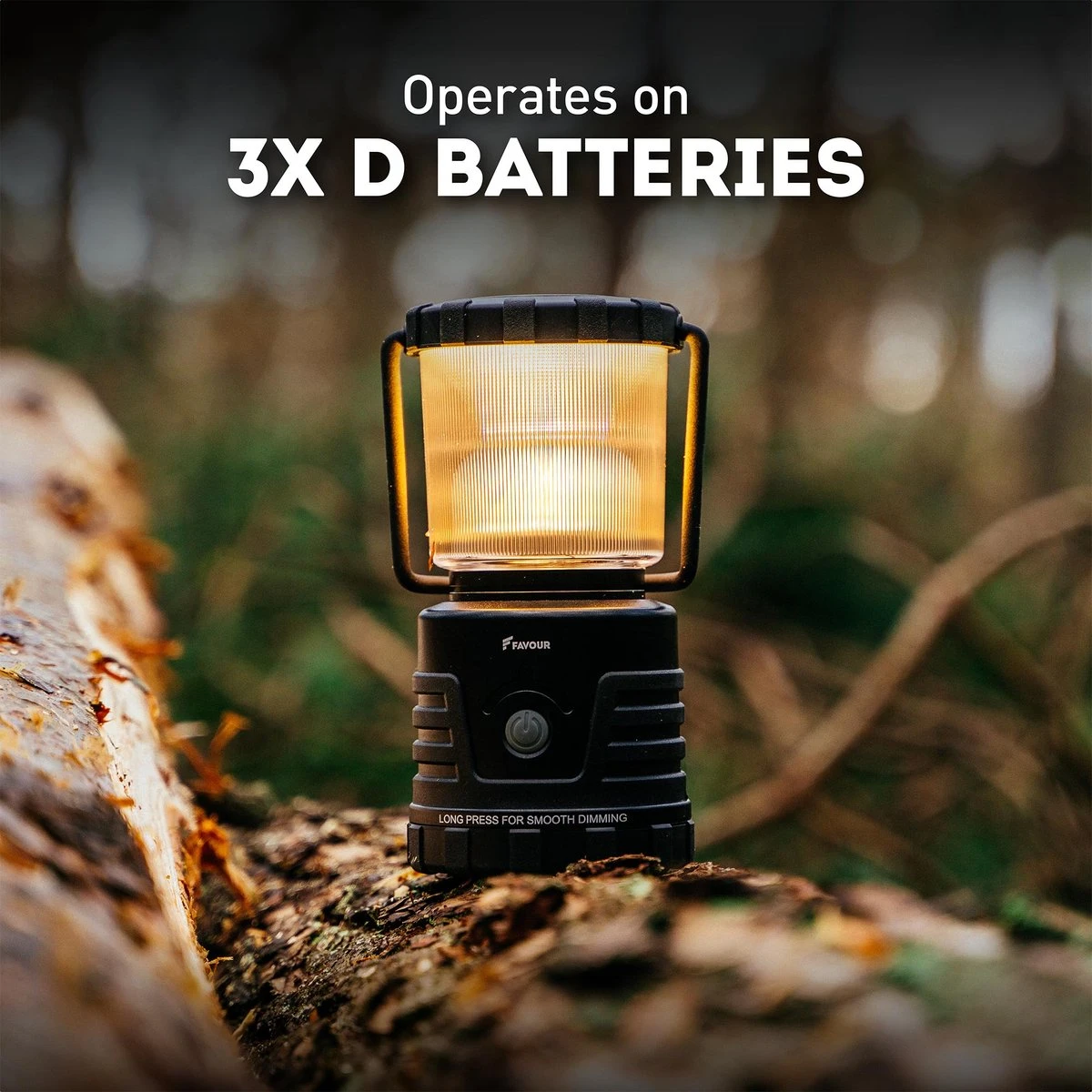 Favour L0434 Camping Lamp LED, 1105 Lumen, IP64, Waterdicht, Draagbare Kampeerlamp, Tentlamp, Schokbestendig, 4 Verschillende Lichtmodi Inclusief Kaarslicht-modus, Afneembaar Deksel & Compact Formaat 8 Favour L0434 Camping Lamp LED, 1105 Lumen, IP64, Waterdicht, Draagbare Kampeerlamp, Tentlamp, Schokbestendig, 4 Verschillende Lichtmodi Inclusief Kaarslicht-modus, Afneembaar Deksel & Compact Formaat - Afbeelding 8