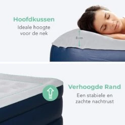LifeGoods Luchtbed - 1 Persoons - Met Ingebouwde Pomp - Incl. Draagtas En Reparatiekit 12 LifeGoods Luchtbed - 1 Persoons - Met Ingebouwde Pomp - Incl. Draagtas En Reparatiekit -Buiten Kamperen 1200x1200 220