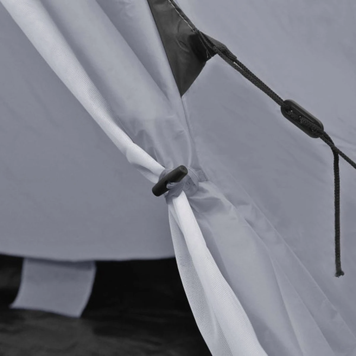 VidaXL Tent 4-persoons Grijs 2 VidaXL Tent 4-persoons Grijs - Afbeelding 2