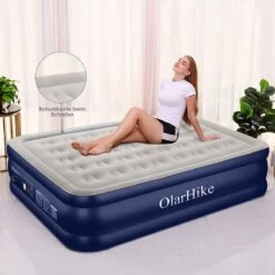 OlarHike Queen Size Luchtmatras Met Geïntegreerde Elektrische Pomp, Zelfopblazend Luchtbed, Voor 2 Personen, Premium Gastenbed, Opblaasbaar Matras Voor Camping Of Thuisgebruik, 203 X 152 X 46 Cm 11 OlarHike Queen Size Luchtmatras Met Geïntegreerde Elektrische Pomp, Zelfopblazend Luchtbed, Voor 2 Personen, Premium Gastenbed, Opblaasbaar Matras Voor Camping Of Thuisgebruik, 203 X 152 X 46 Cm -Buiten Kamperen 1200x1200 304