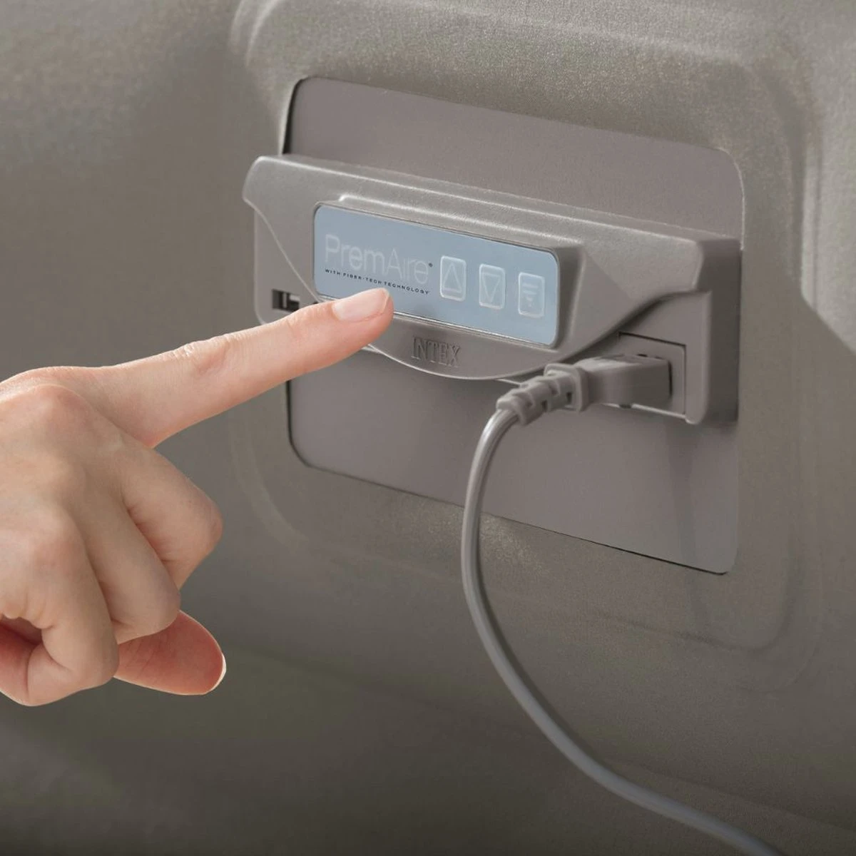 Intex Premaire II Elevated Queen Luchtbed - 2-persoons - 203x152x46 Cm 11 Intex Premaire II Elevated Queen Luchtbed - 2-persoons - 203x152x46 Cm - Afbeelding 11