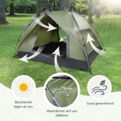 Sens Design Pop Up Tent - Tent - 2-3 Personen 13 Sens Design Pop Up Tent - Tent - 2-3 Personen -Buiten Kamperen 1200x1200 36