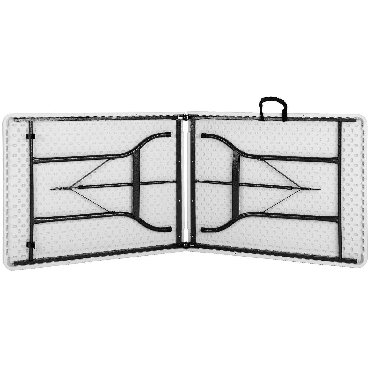 Casaria Tuintafel Opvouwbaar – Met Draaggreep 220x70 Cm – Wit 11 Casaria Tuintafel Opvouwbaar – Met Draaggreep 220x70 Cm – Wit - Afbeelding 11