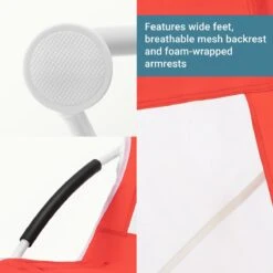 JEMIDI Lichtgewicht Inklapbare Draagbare Strandstoel - Opvouwbare Campingstoel Met Draagtas - Ademend En Comfortabel -Buiten Kamperen 1200x1200 407